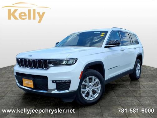 Bright White Clearcoat 2023 Jeep Grand Cherokee L Limited