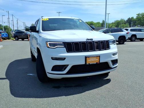 Bright White Clearcoat 2021 Jeep Grand Cherokee Limited