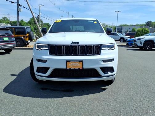 Bright White Clearcoat 2021 Jeep Grand Cherokee Limited