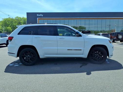 Bright White Clearcoat 2021 Jeep Grand Cherokee Limited
