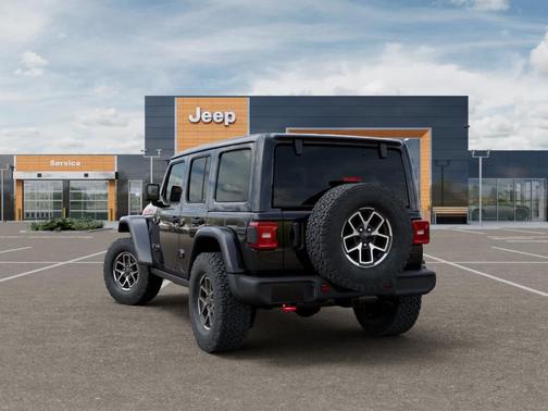 Black 2027 Jeep Wrangler Rubicon