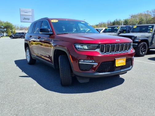 Velvet Red Pearlcoat 2023 Jeep Grand Cherokee Limited