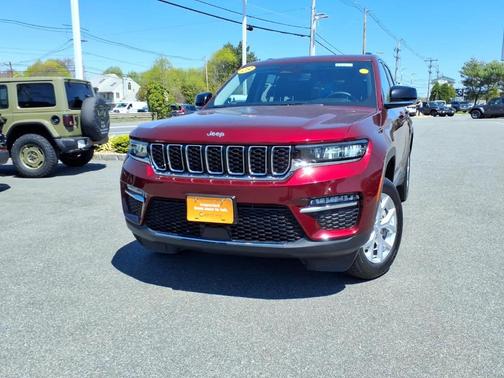 Velvet Red Pearlcoat 2023 Jeep Grand Cherokee Limited