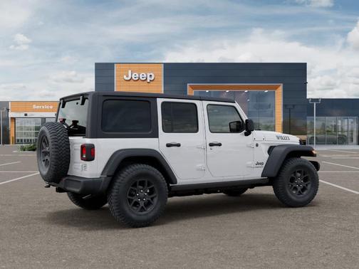 Bright White 2026 Jeep Wrangler Sport