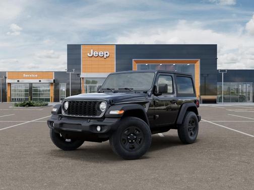 Black 2026 Jeep Wrangler Sport