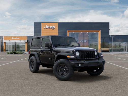 Black 2026 Jeep Wrangler Sport
