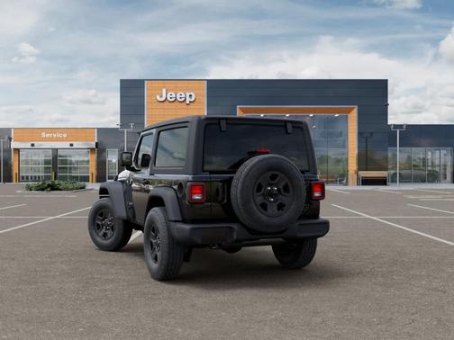 Black 2026 Jeep Wrangler Sport