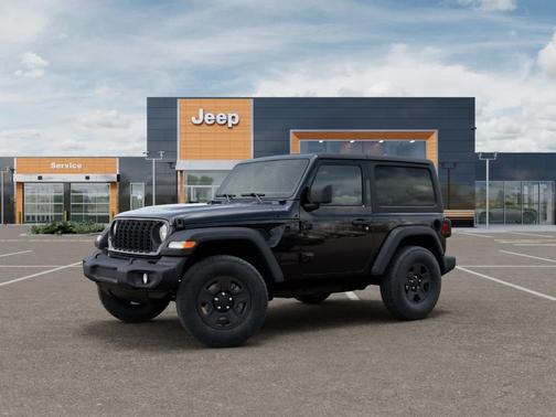 Black 2026 Jeep Wrangler Sport