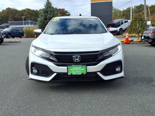 White Orchid Pearl 2018 Honda Civic Sport Touring