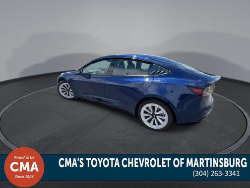 Deep Blue Metallic 2021 Tesla Model 3 Long Range