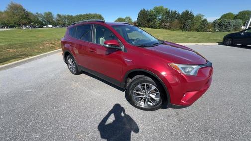 Ruby Flare Pearl 2018 Toyota RAV4 Hybrid XLE