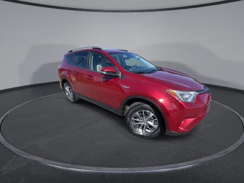 Ruby Flare Pearl 2018 Toyota RAV4 Hybrid XLE