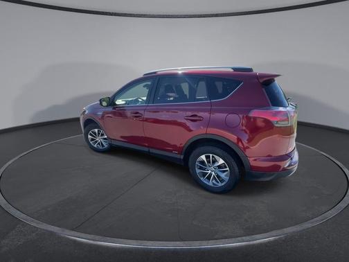 Ruby Flare Pearl 2018 Toyota RAV4 Hybrid XLE