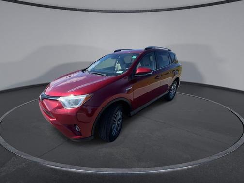 Ruby Flare Pearl 2018 Toyota RAV4 Hybrid XLE