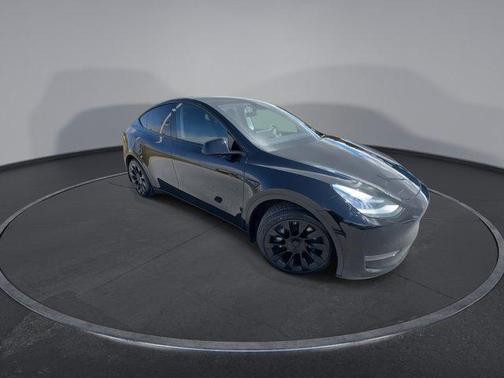 Solid Black 2021 Tesla Model Y Long Range Dual Motor All-Wheel Drive