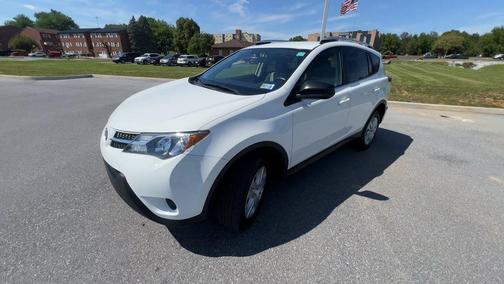 Super White 2015 Toyota RAV4 LE