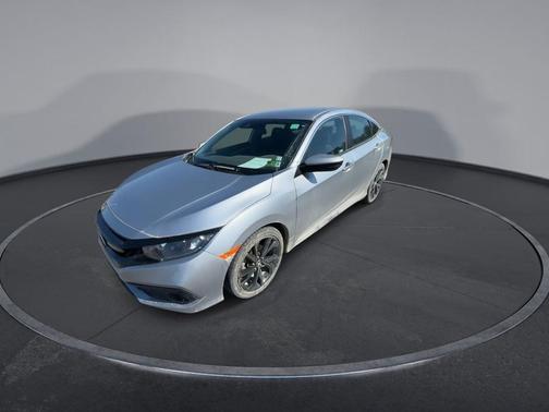 Lunar Silver Metallic 2020 Honda Civic Sport