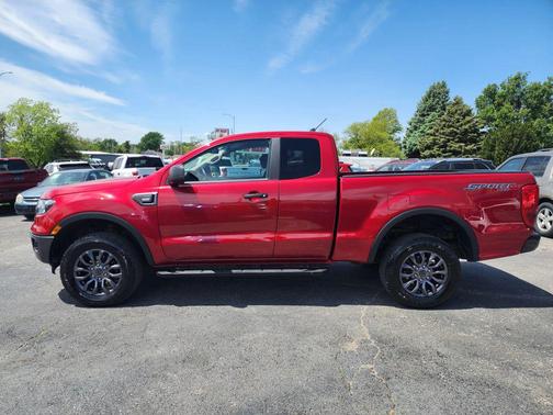 Rapid Red Metallic Tinted Clearcoat 2021 Ford Ranger XLT
