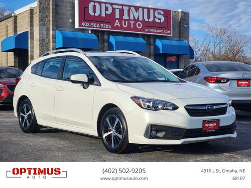 Crystal White Pearl 2023 Subaru Impreza Premium