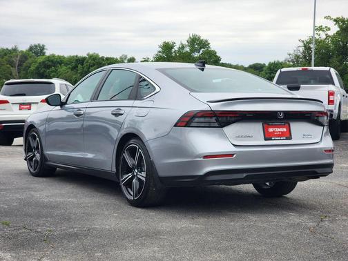 Solar Silver Metallic 2024 Honda Accord Hybrid Sport