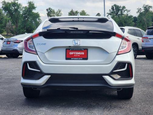 Platinum White Pearl 2021 Honda Civic EX