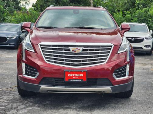 Red 2017 Cadillac XT5 Platinum