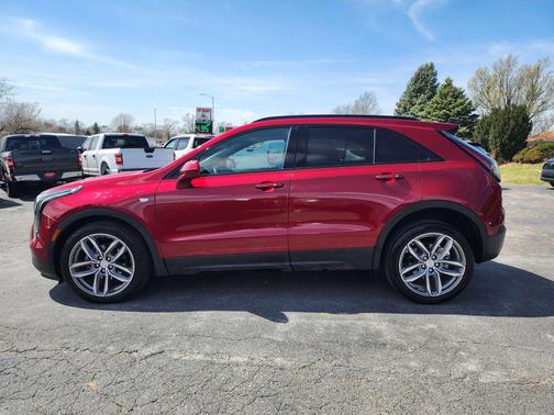 Red Horizon Tintcoat 2020 Cadillac XT4 Sport