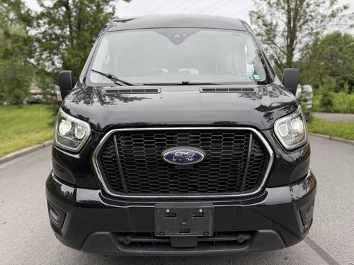 Black 2023 Ford Transit-350 XLT