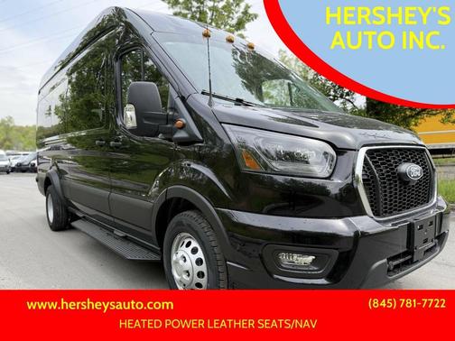 Black 2026 Ford Transit-350 XLT