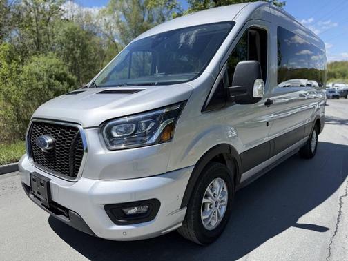 Silver 2023 Ford Transit-350 XLT