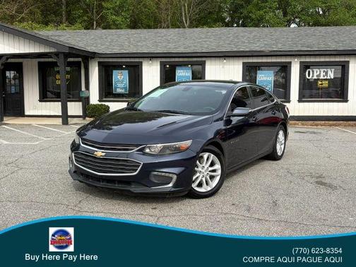 Blue 2016 Chevrolet Malibu 1LT