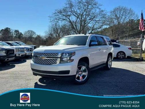 White 2015 Chevrolet Tahoe LT