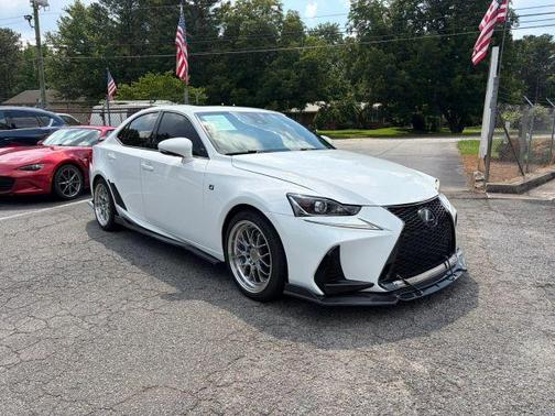 White 2017 Lexus IS 200t Base