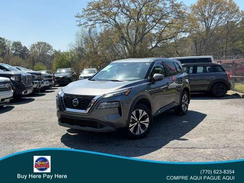 Gun Metallic 2021 Nissan Rogue SV