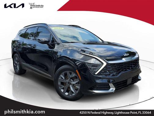 Ebony Black 2025 Kia Sportage SX