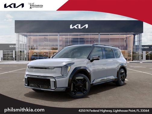 Wolf Gray 2026 Kia EV9 GT-Line