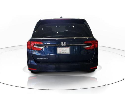 blue 2021 Honda Odyssey EX-L