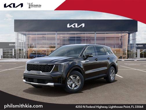 Ebony Black 2026 Kia Sorento LX