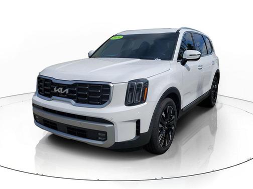 Glacial White Pearl 2024 Kia Telluride SX Prestige