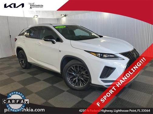 2021 Lexus RX 350 F SPORT Handling