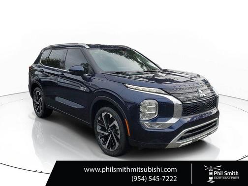 Cosmic Blue Metallic 2025 Mitsubishi Outlander PHEV SEL