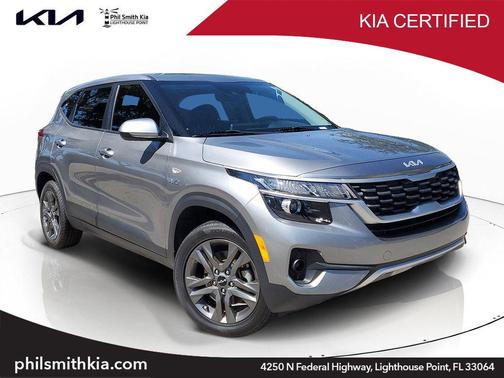 Steel Gray 2023 Kia Seltos LX