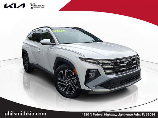 Serenity White Pearl 2025 Hyundai TUCSON Limited