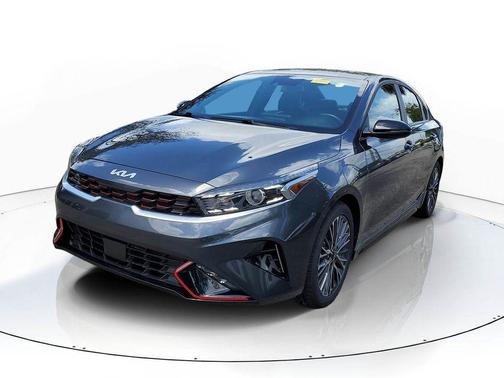 Gravity Gray 2024 Kia Forte GT-Line