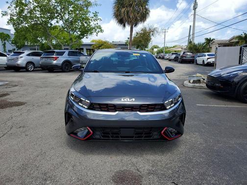 Gravity Gray 2024 Kia Forte GT-Line