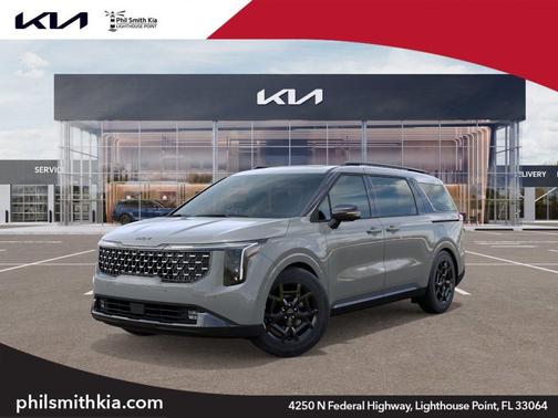 Ceramic Silver 2026 Kia Carnival Hybrid SX Prestige Passenger Van