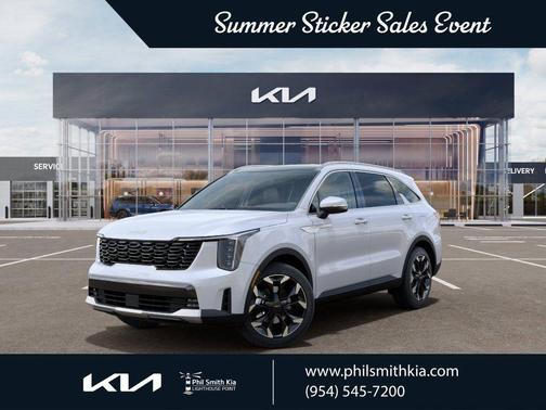 Glacial White Pearl 2026 Kia Sorento EX