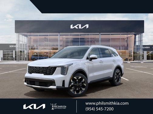 Glacial White Pearl 2026 Kia Sorento EX