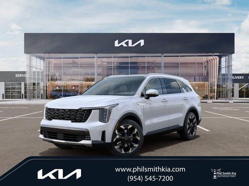 Glacial White Pearl 2026 Kia Sorento SX