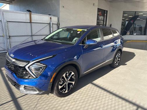 Sapphire Blue 2025 Kia Sportage EX
